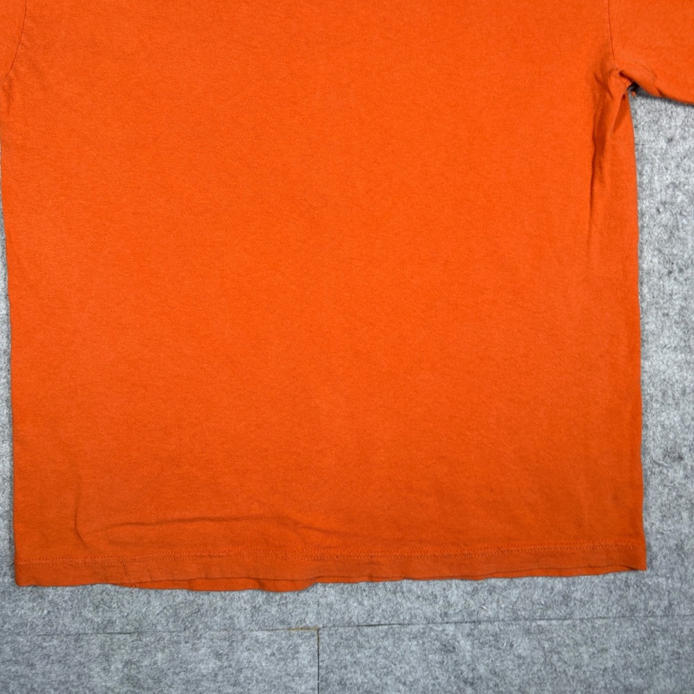 Timberland T Shirt Mens Large Orange Graphic Ringer Tee Gorpcore Outdoors - Picture 11 of 13